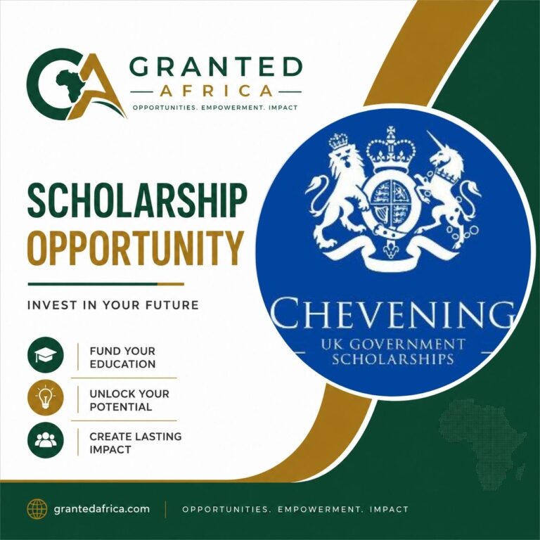 CHEVENING SCHOLARSHIPS 2027/2028 — UNITED KINGDOM