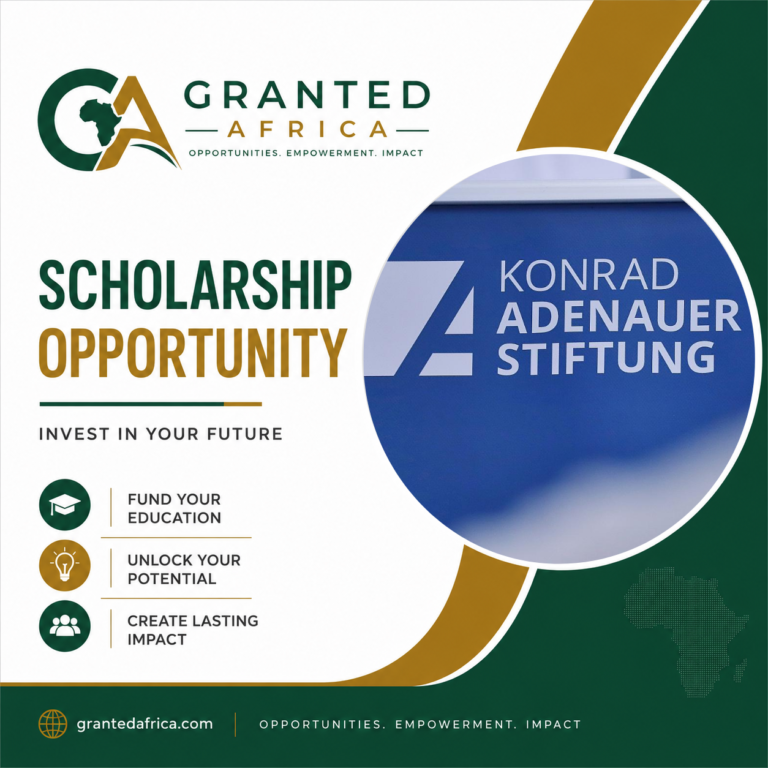 KONRAD-ADENAUER-STIFTUNG (KAS) INTERNATIONAL SCHOLARSHIP PROGRAMME 2026 — GERMANY