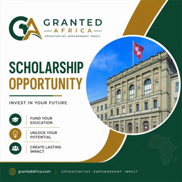 ETH Zurich Excellence Scholarship 2027 in Switzerland