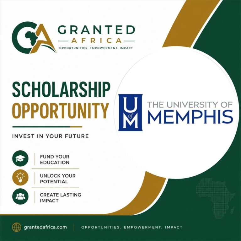 University of Memphis graduate assistantships 2027: USA (tuition, fees and stipend)